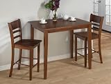 Bailey Brown Finished Counter Dining Set