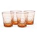 Apricot Sunburst Tumbler - Set of 4