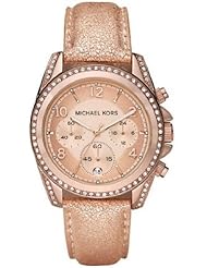 Michael Kors Blair Ladies Chronograph Rose Gold Womens Watch