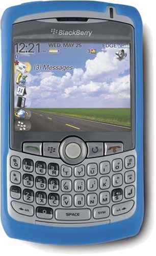 Childrens Toyshop  Electronics : Genuine BlackBerry Curve 8300/8310/8320 BLUE Silicone Case/Skin