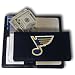 Rico St. Louis Blues Embroidered Leather Checkbook