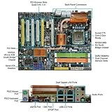 Nforce 680I Lga 775 Dc MAX-8GB DDR2 Atx 4PCIE 2PCI X-fi Aud Esata