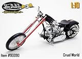 Review Jada V90090 / Diecast Model Von Dutch Cruel World (1:10 scale) in Primer Black