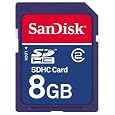 Sandisk 8 Gb Class 2 Sdhc Flash Memory Card Sdsdb-8192-a11 by Sandisk