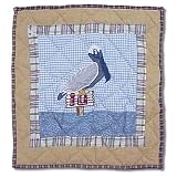 Lighthouse By Bay, Pelican, Toss Pillow 16X 16