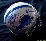 Ndamukong Suh Roy Williams Autographed Signed Lions Mini Helmet