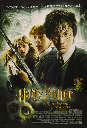 11 x 17 Harry Potter and the Chamber of Secrets Movie Poster
