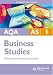AQA AS Business Studies: Unit 1: Planning and Financing a Business: Unit 1 (Student Unit Guides)