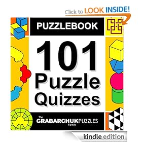 Puzzlebook: 101 Puzzle Quizzes (color and interactive!)