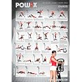 Vibrationstraining �bungsposter Din A0 Advanced Vibrationsplatte Vibration Plate POWRX