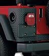Jeep Rear Tall Corner Body Armor Kit 97-06 Wrangler