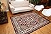 Generations Oriental Traditional Isfahan Persian Area Rug, 2' x 7', Red/Burgundy
