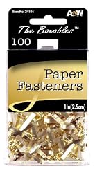A&W Products Paper Fasteners, 3/4-Inch (24104)