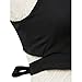 ABADAY Bow Tie Cut Out Crop Top
