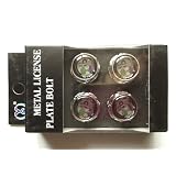 Mercedes Benz AMG Apple License Plate Frame Bolts Screws by AMG