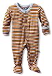 Kicky Pants Baby Stripe Footie