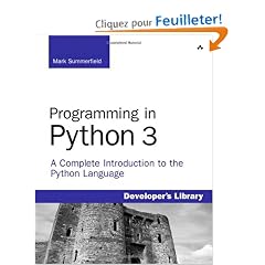 Programming in Python 3: A Complete Introduction to the Python Language