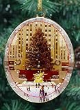 New York City Christmas Ornament - Rockefeller Center Skating Rink
