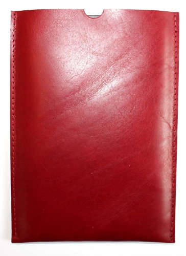 Amazon Kindle full grain leather cover sleeve case for Kindle 4 made in Scotland. Free delivery for UK sales.