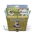 Super Pet Rabbit Hay Manger Feeder with Salt Hanger