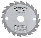 Makita 792611-2 3-3/8-Inch 20 Tooth ATB Saw Blade with 15mm Arbor