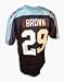 Chris Brown Autographed Tennessee Titans Blue Jersey