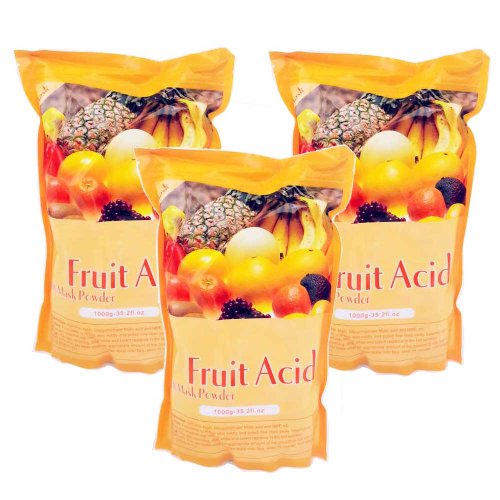 Huini Peel Off Softening Smoothing & Moisturizing Fruit Acid Elastic Soft Mask Powder 35.2oz*3 for All Type of Skin(1000g*3)