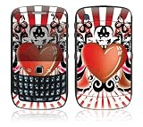 Heart Wings Design Decal Skin Sticker for BlackBerry Curve 8500 Cell Phone