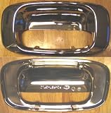1999-2005 GMC Sierra Rear Only Chrome Tailgate Part Bezel Only replaces OEM 15046512 Partslink GM1916102