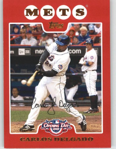 2008 Topps Opening Day #133 Carlos Delgado - New York Mets (Baseball Cards)
