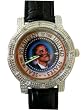 Barack Obama Watch - black leather band