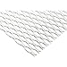 Carbon Steel Expanded Metal Flat Sheet, 1/2" LWD Diamond Openings, 52% Open Area