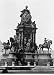 early 1900s photo Wien (Vienna), Austria. Monument to Maria Theresa