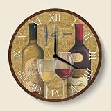 From the Wine Cellar Decorative Wood Wall Clock