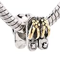 Stylish Flip Flop Charm Bead Fits Pandora Bracelet