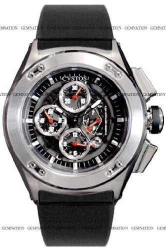Cvstos Men's CVCRRNSTGR Challenge-R Chrono Steel Watch