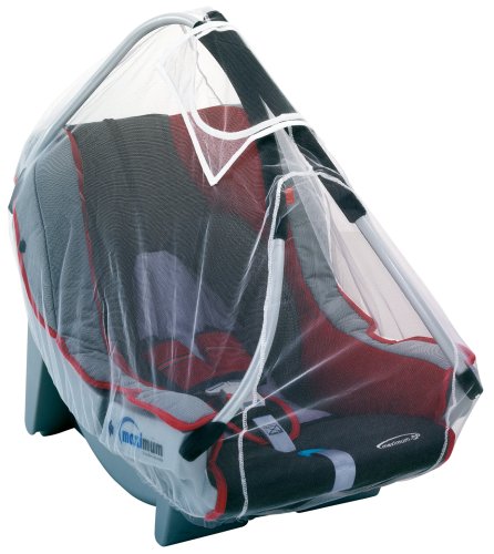 Storchenm&uuml;hle 3813.000.00   - Moskitonetz f&uuml;r Twin 0+  - Autokindersitz/Babyschale Gruppe 0+ (bis 13 kg) ab der Geburt bis ca. 15 Monate, Farbe wei&szlig;,