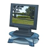 Fellowes LCD Monitor Riser - Stand for flat panel - grey, translucent graphite