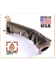 Automotive Parts and Accessories: Subaru Legacy GT WRX STI Forester Turbo Uppipe Blanket for OEM and aftermarket up pipes Heat Shield Turbocharger 2300 degree blanket - Black - Thermal Zero - Made in USA - Thermal Zero
