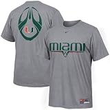 Nike Miami Hurricanes Ash Team Issue T-shirt