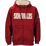 NCAA Florida State Seminoles (FSU) Garnet Classic Twill Full Zip Hoody Sweatshirt
