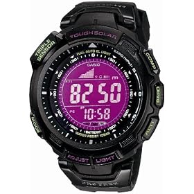 CASIO (�J�V�I) �r���v PROTREK �v���g���b�N Triple Sensor Color Display Series �^�t�\�[���[ �d�g���v PRG-110CJ-1JF �����Y