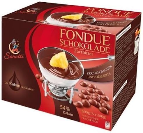 Sarotti Fondue Dark Chocolate 600g