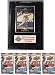 MLB Card Plaques - Philadelphia Phillies 2008 World Series Champions -Chase Utley with FREE 4 Packs of MLB Trading Cards - Philadelphia Phillies