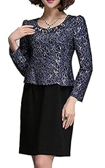 Beaded Lace  Shirt  Dress