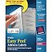 Avery® 5160 Easy Peel White Mailing Labels for Laser Printers, 1" x 2 5/8", 30-up, Box of 3000
