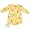 Yellow Monkey Satin Nightgown for Girls