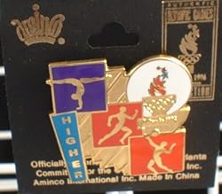 Higher - 1996 Atlanta Olympic Pin