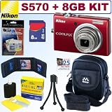 Nikon Coolpix S570 12MP Digital Camera + 8GB Accessory Kit Nikon Coolpix S570 12MP Digital Camera + 8GB Accessory Kit