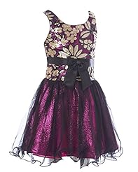 Girls Sleeveless Knee Length Dropped Empire   Waistline  Sequined Ballerina Polyester/Tulle Pageant Dress/Party Dress  With a Bow(s) and a Sash 